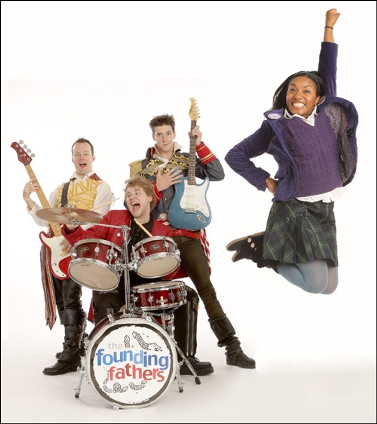 Jamie LaVerdiere, F. Michael Haynie, Colin McAdoo and Badia Farha at 